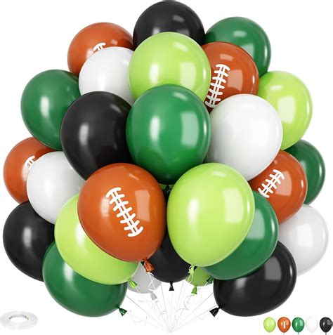 Amazon.com: Football Balloons Football Party Balloons .